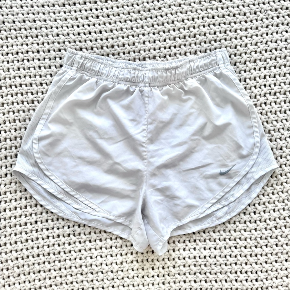 Nike Women's White Athletic Shorts